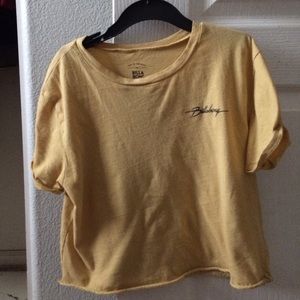 Cropped billabong shirt
